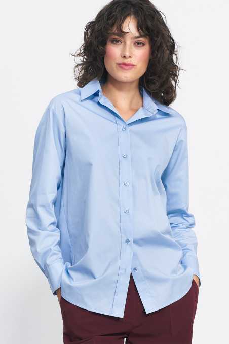 chemise bleue - nife  