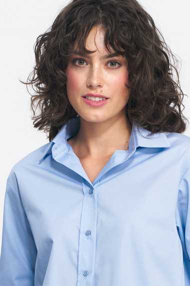 chemise bleue - nife  