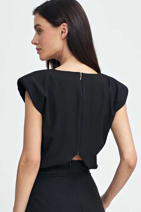 Combinaison palazzo - Noire - nife  