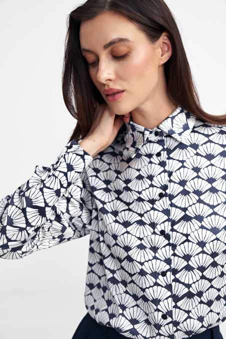 Body en satin - motif marine - nife  