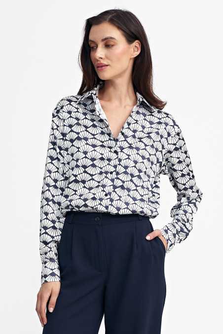 Body en satin - motif marine - nife  