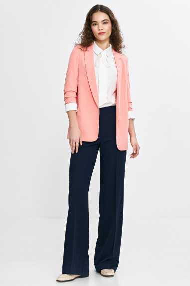 Blouse avec ceinture au cou - écru - nife  