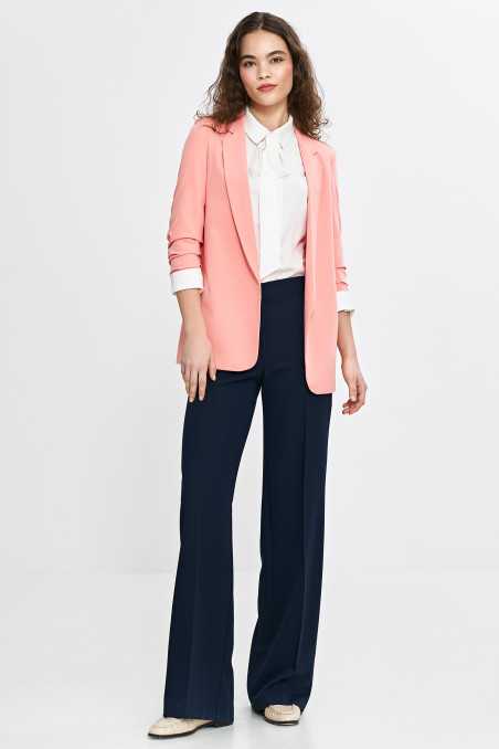Blouse avec ceinture au cou - écru - nife  