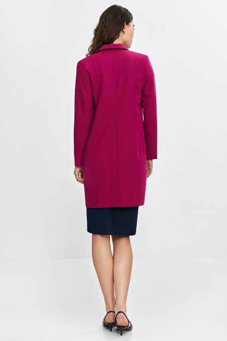 Veste-manteau - fuchsia - nife  
