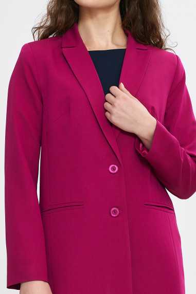 Veste-manteau - fuchsia - nife  