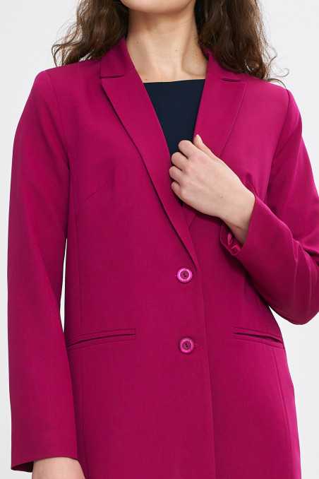 Veste-manteau - fuchsia - nife  
