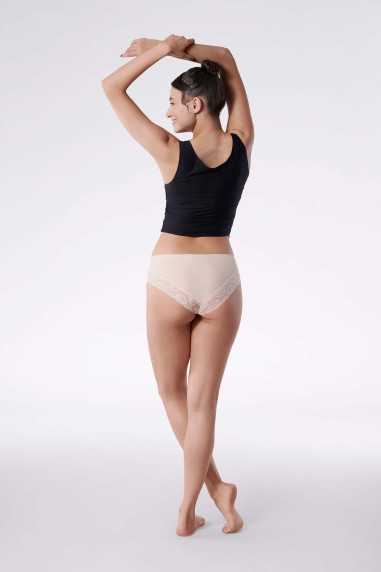 Figi Cheekie Panty Classic Beżowe 