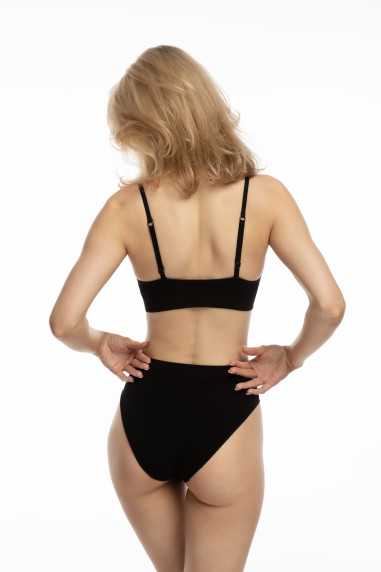 Biustonosz Bamboo Bralette Czarny 