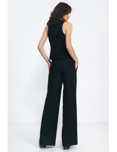 Pantalon large noir 