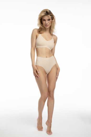 Figi Infinity Maxi Beżowe 