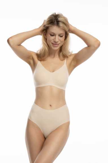Figi Infinity Maxi Beżowe 