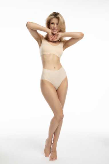 Figi Infinity Maxi Beżowe 