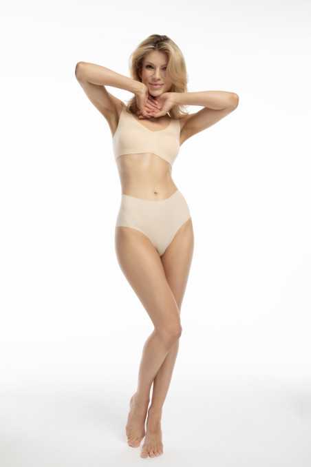 Figi Infinity Maxi Beżowe 