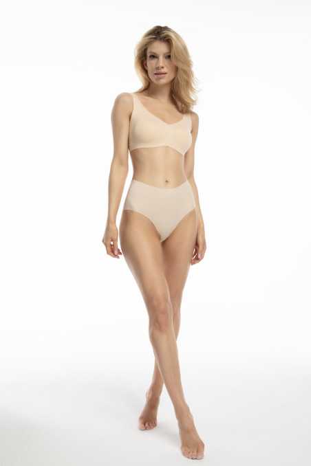 Figi Infinity Maxi Beżowe 