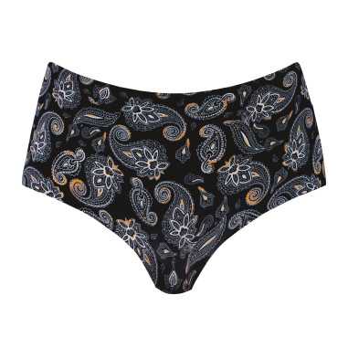 Figi Paisley Maxi Czarne 