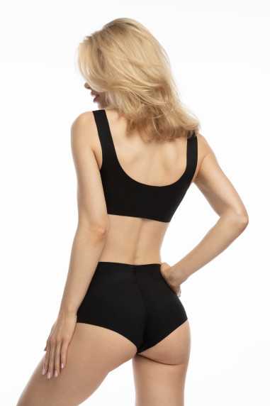 Figi Infinity Boyshorts Maxi Czarne 