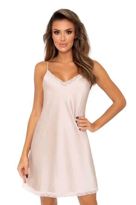 Chemise de nuit beige - Donna 