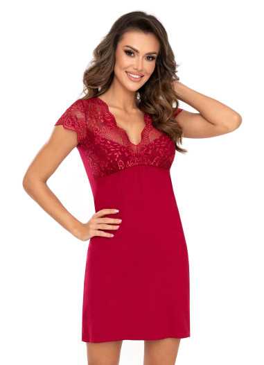 Chemise de nuit rouge - Donna 
