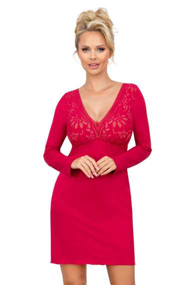 Chemise de nuit rouge - Donna 
