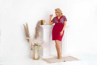 Chemise de nuit rouge - Donna 