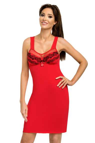 Chemise de nuit rouge - Donna 
