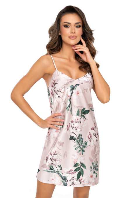 Chemise de nuit beige - Donna 