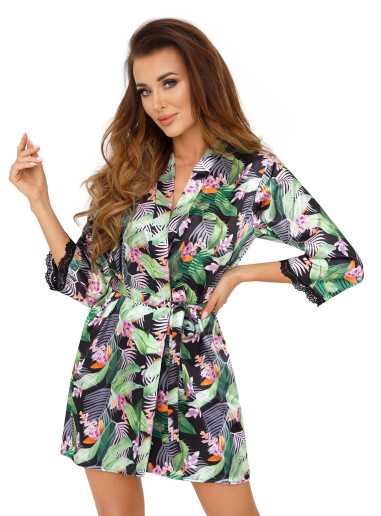 Peignoir noir - Donna 