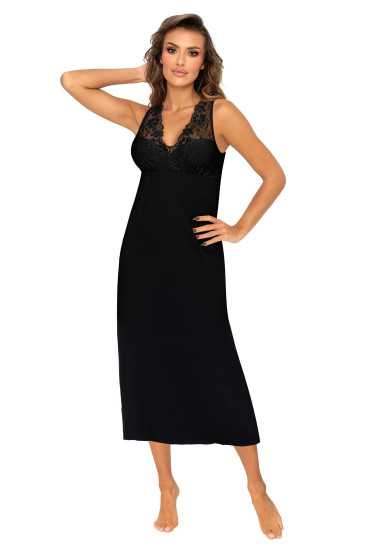 Chemise de nuit noir - Donna 