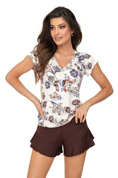 Pyjama brun - Donna 