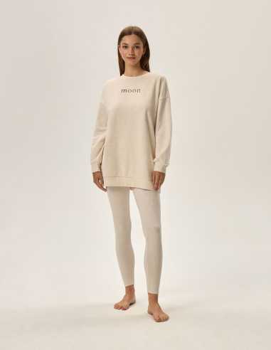 Piżama Fune 41870-80X Beżowy 