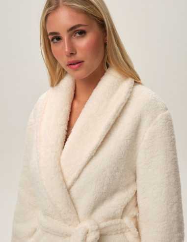 Szlafrok Fune 41953-01X Ecru 