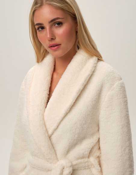 Szlafrok Fune 41953-01X Ecru 