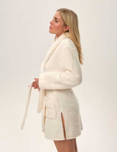 Szlafrok Fune 41953-01X Ecru 