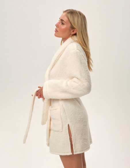 Szlafrok Fune 41953-01X Ecru 