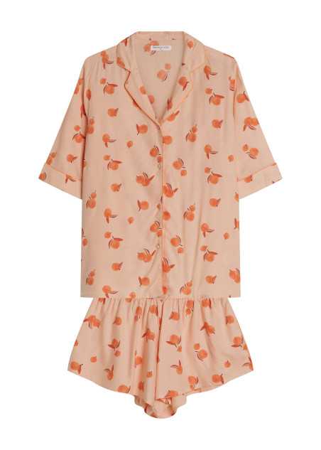 Piżama Naranja 42686 Brzoskwiniowa 