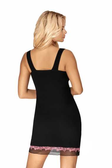 Chemise de nuit noir - Donna 