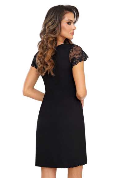 Chemise de nuit noir - Donna 