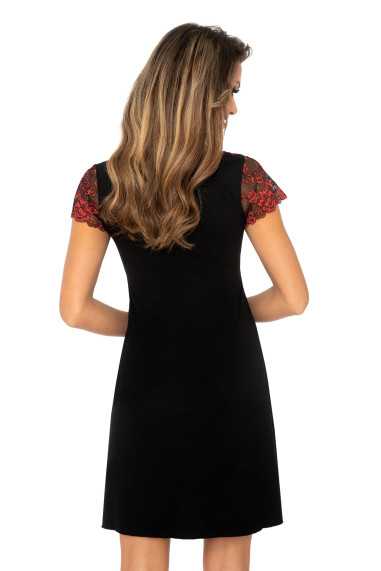 Chemise de nuit noir - Donna 