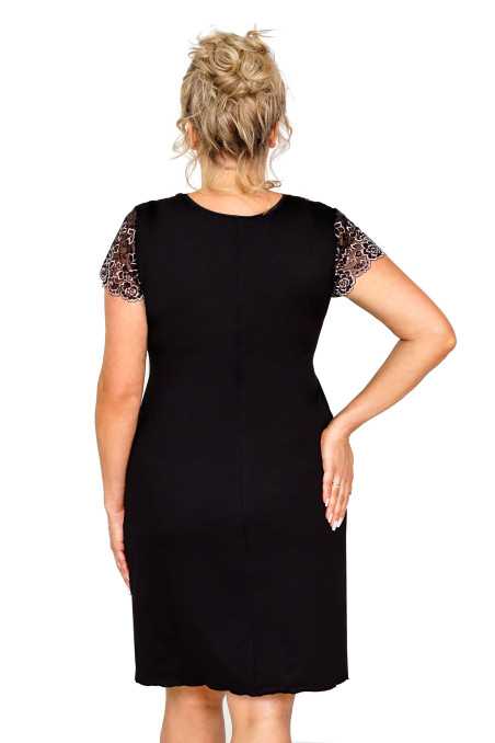 Chemise de nuit noir - Donna 