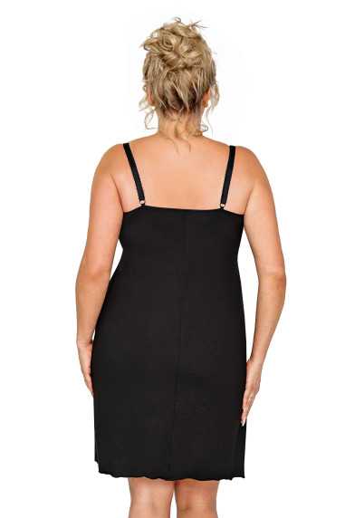 Chemise de nuit noir - Donna 