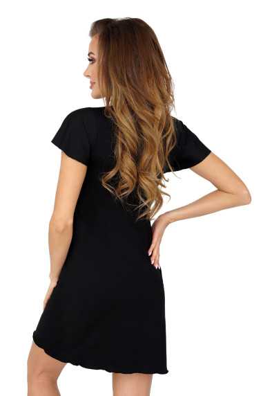 Chemise de nuit noir - Donna 