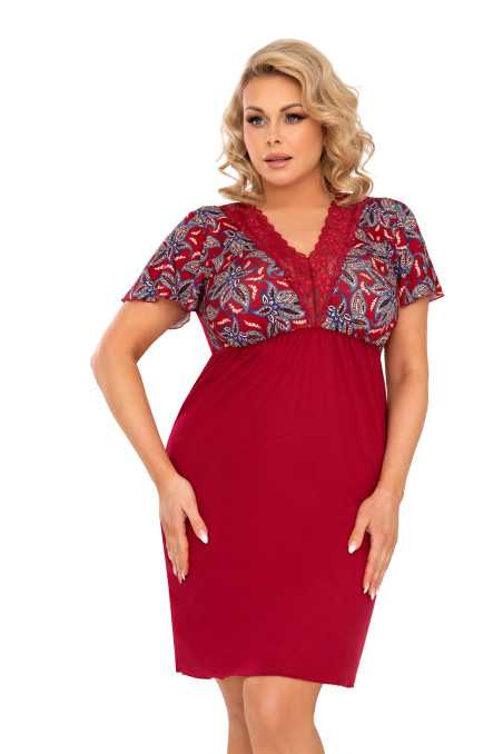 Chemise de nuit rouge - Donna 