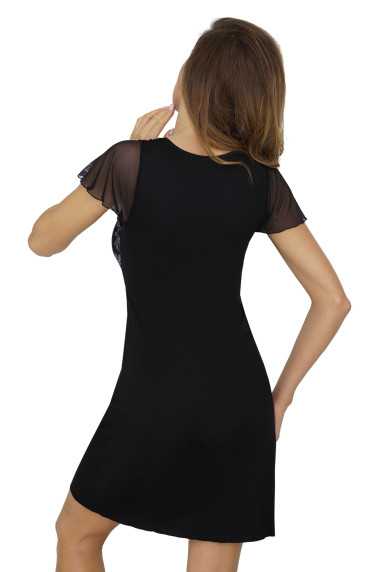 Chemise de nuit noir - Donna 