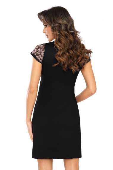 Chemise de nuit noir - Donna 