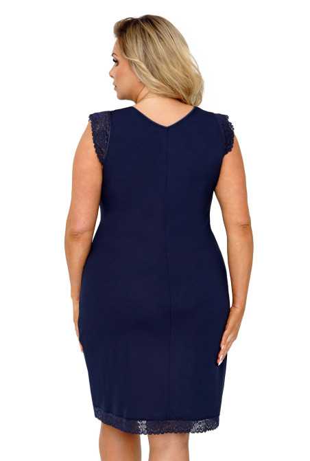 Chemise de nuit bleu marine - Donna 