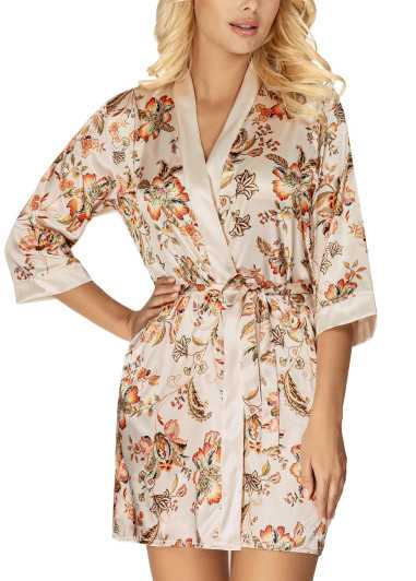 Peignoir beige - Donna 