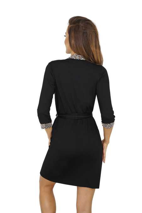 Peignoir noir - Donna 