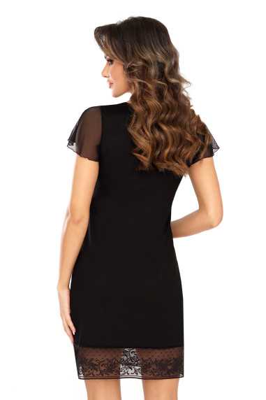 Chemise de nuit noir - Donna 