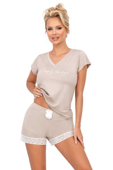 Pyjama beige - Donna 