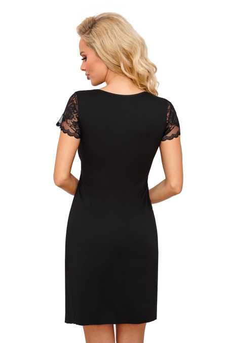 Chemise de nuit noir - Donna 